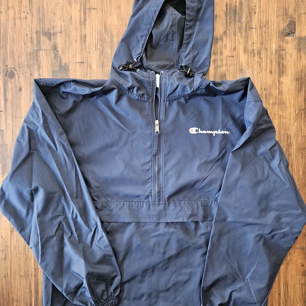 Champion Navy Blue Pullover Hoodie